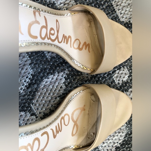 Sam Edelman Yaro Block Heel Sandal Size 7 - Picture 6 of 8